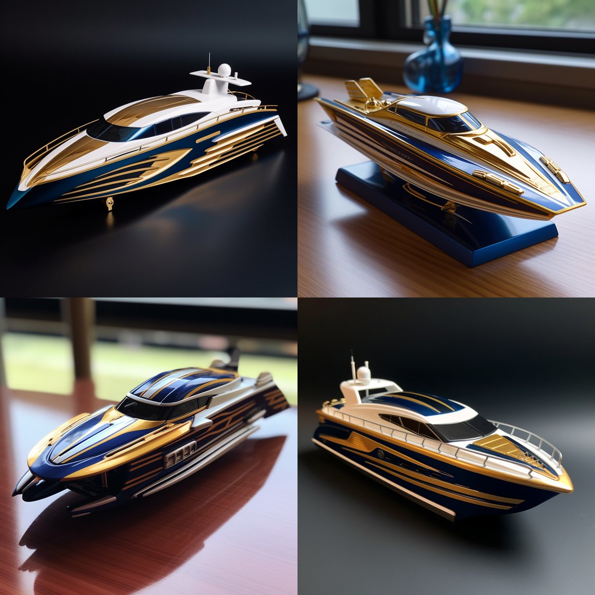 Crafting an Expensive Miniature Speed Boat Model Prompt | NeoPrompt