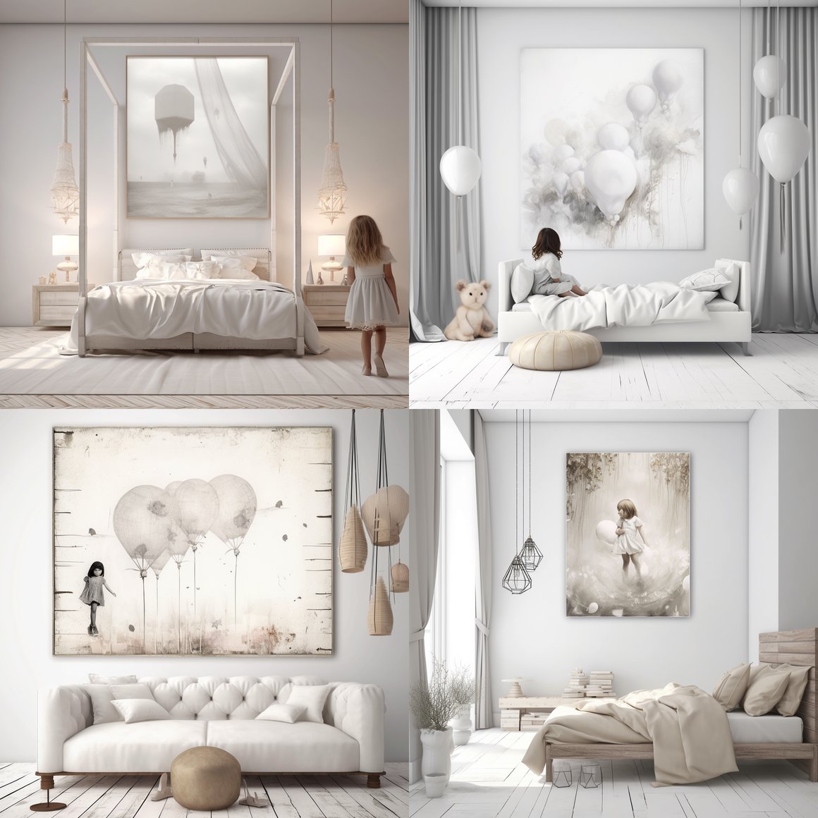 Children's Art Journey in 4K inspired by Restoration Hardware