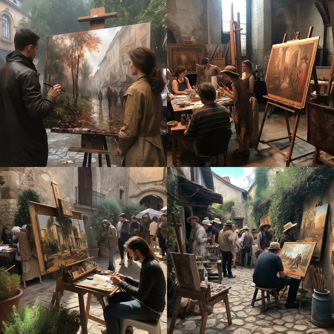 A Tour through a Vibrant Impressionistic Painting