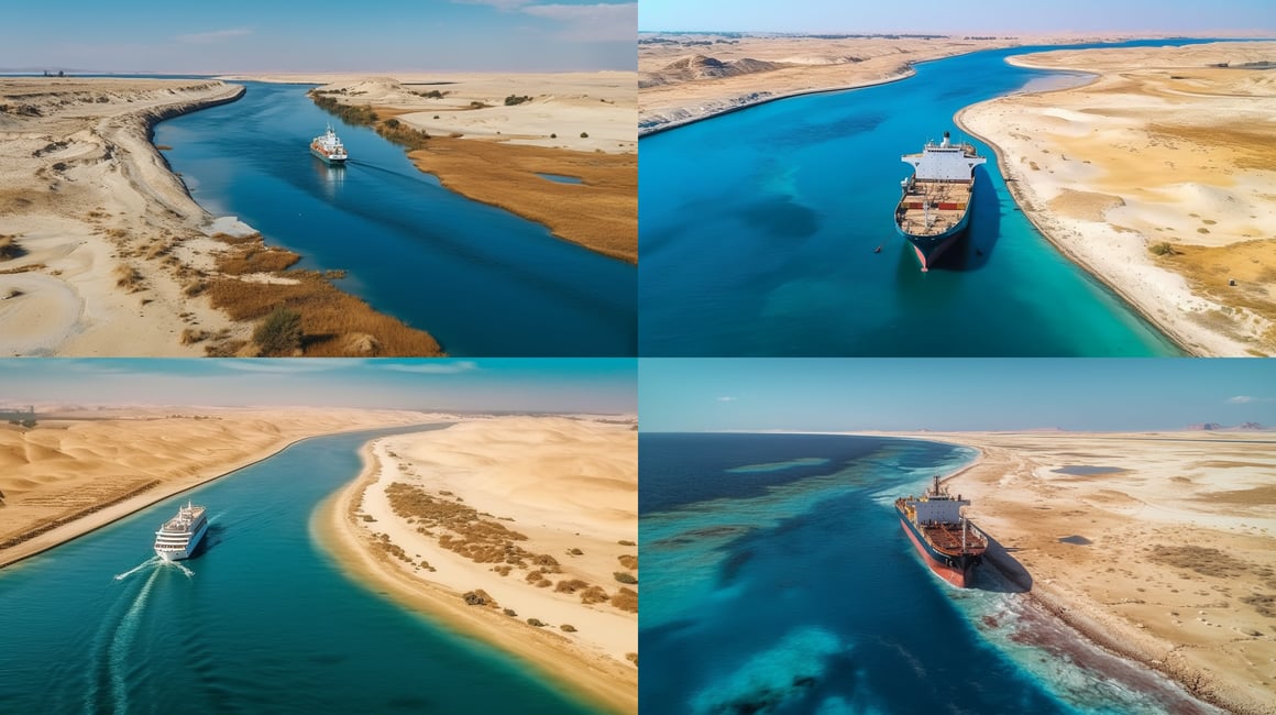 Suez Canal Serenity: A Mid-voyage Perspective