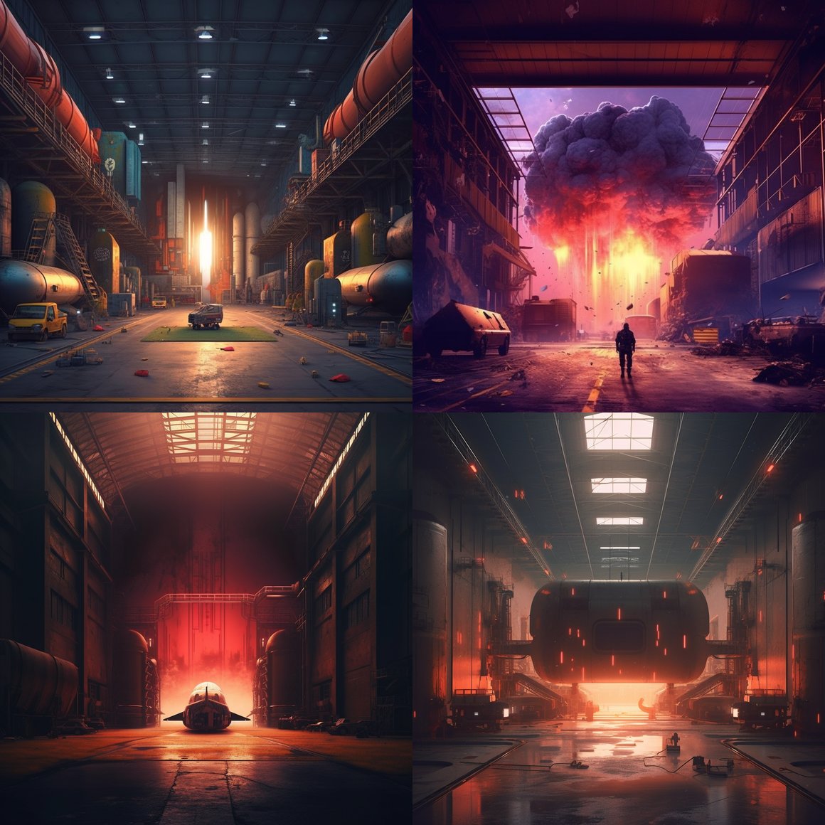 Artillery Rhythm: A Mid-Journey into Cyberpunk Futurism