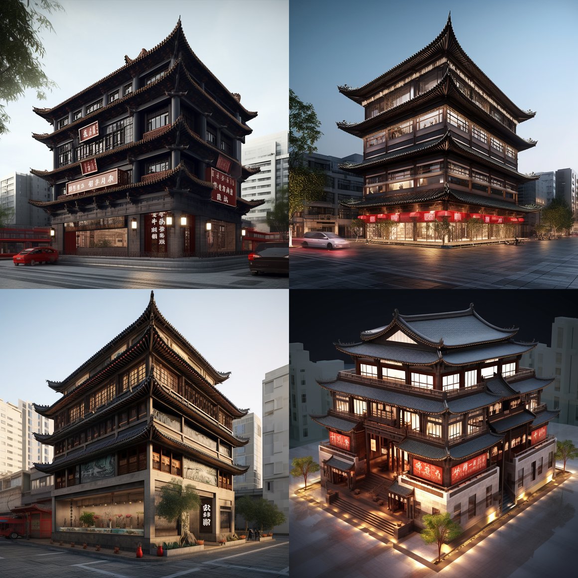 Neo-Song Dynasty Meets Modern Commercial Building