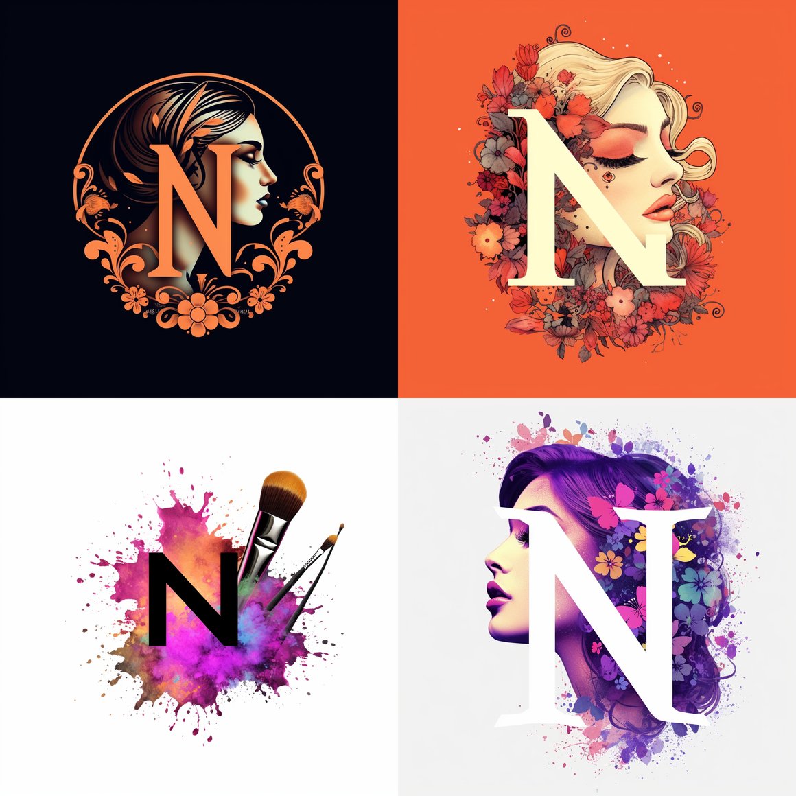 NB Makeup Artist Logo Design Task