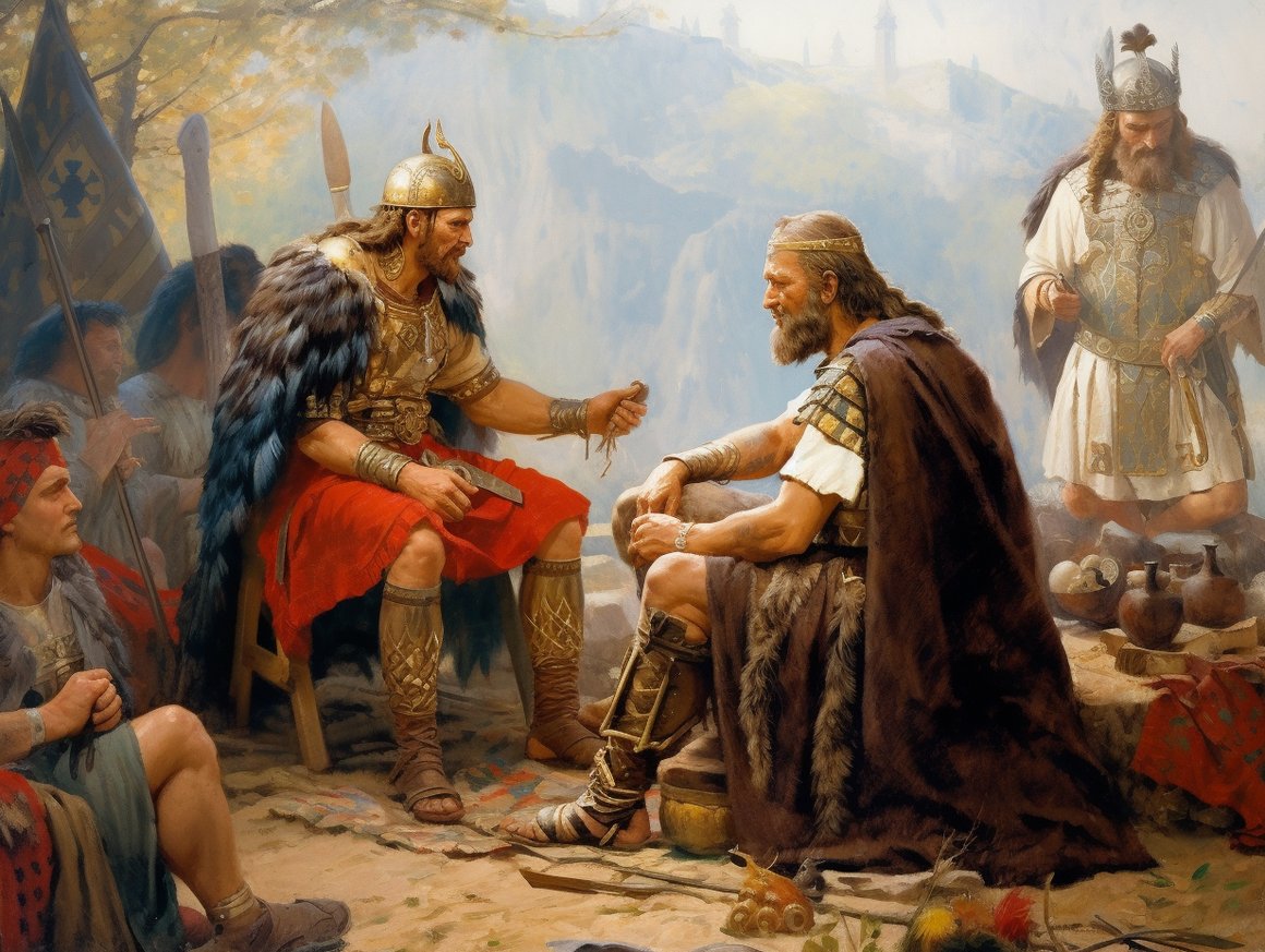 Negotiations at Twilight: A Historical Encounter