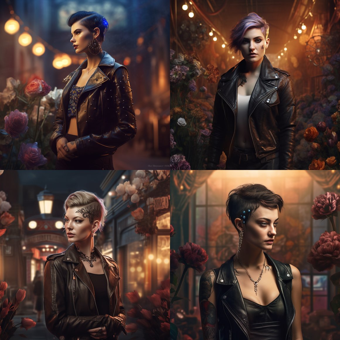 Neo-Noir Nights: A Steampunk City Mid-Journey