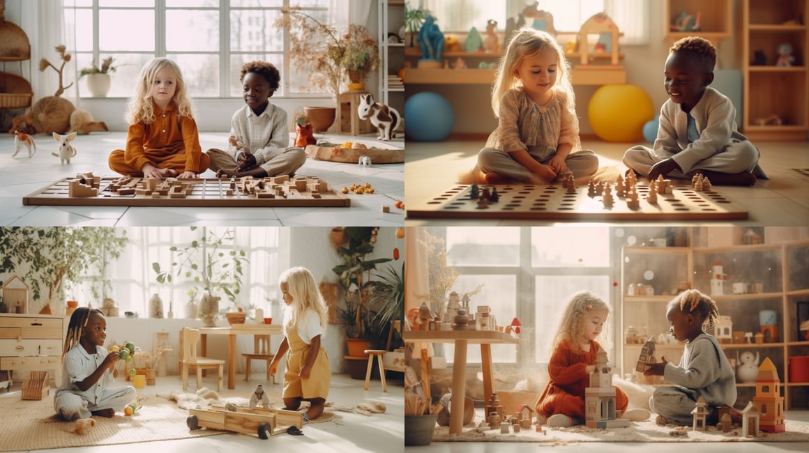 Harmony in Diversity: A Montessori Playtime Experience