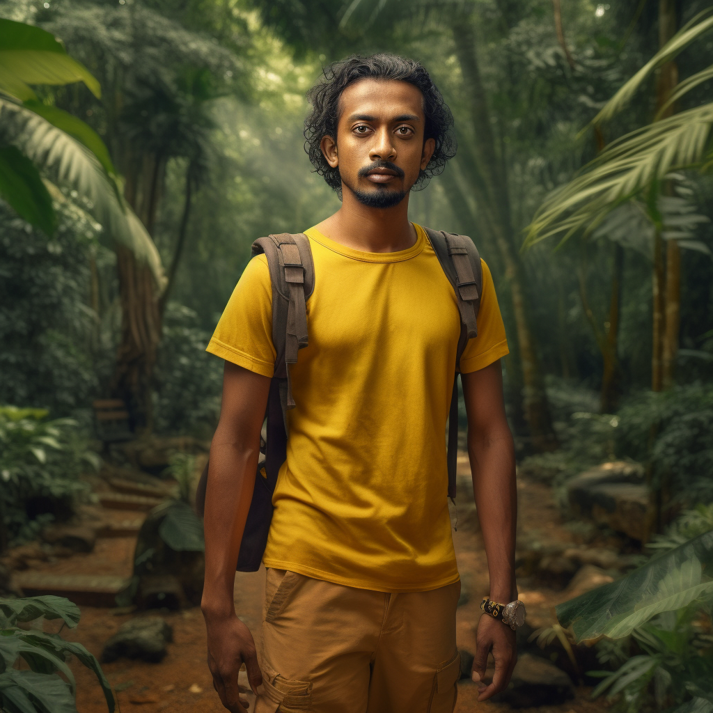 A Cinematic Portrait Journey of a Young Indian Explorer