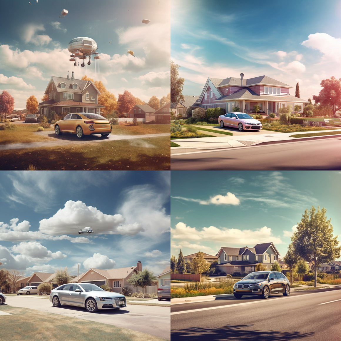 A Sunlit Suburban Experience
