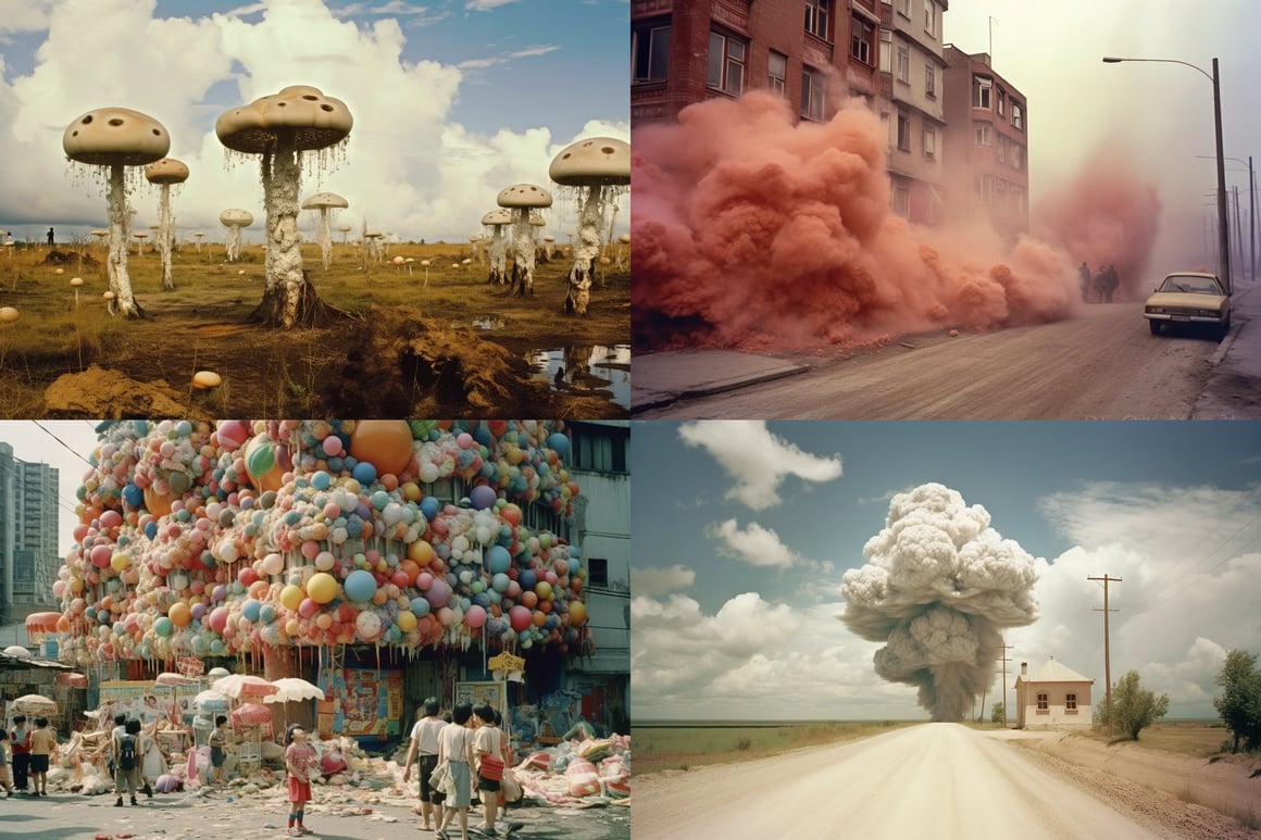 A Surrealistic Journey through 1970's UK