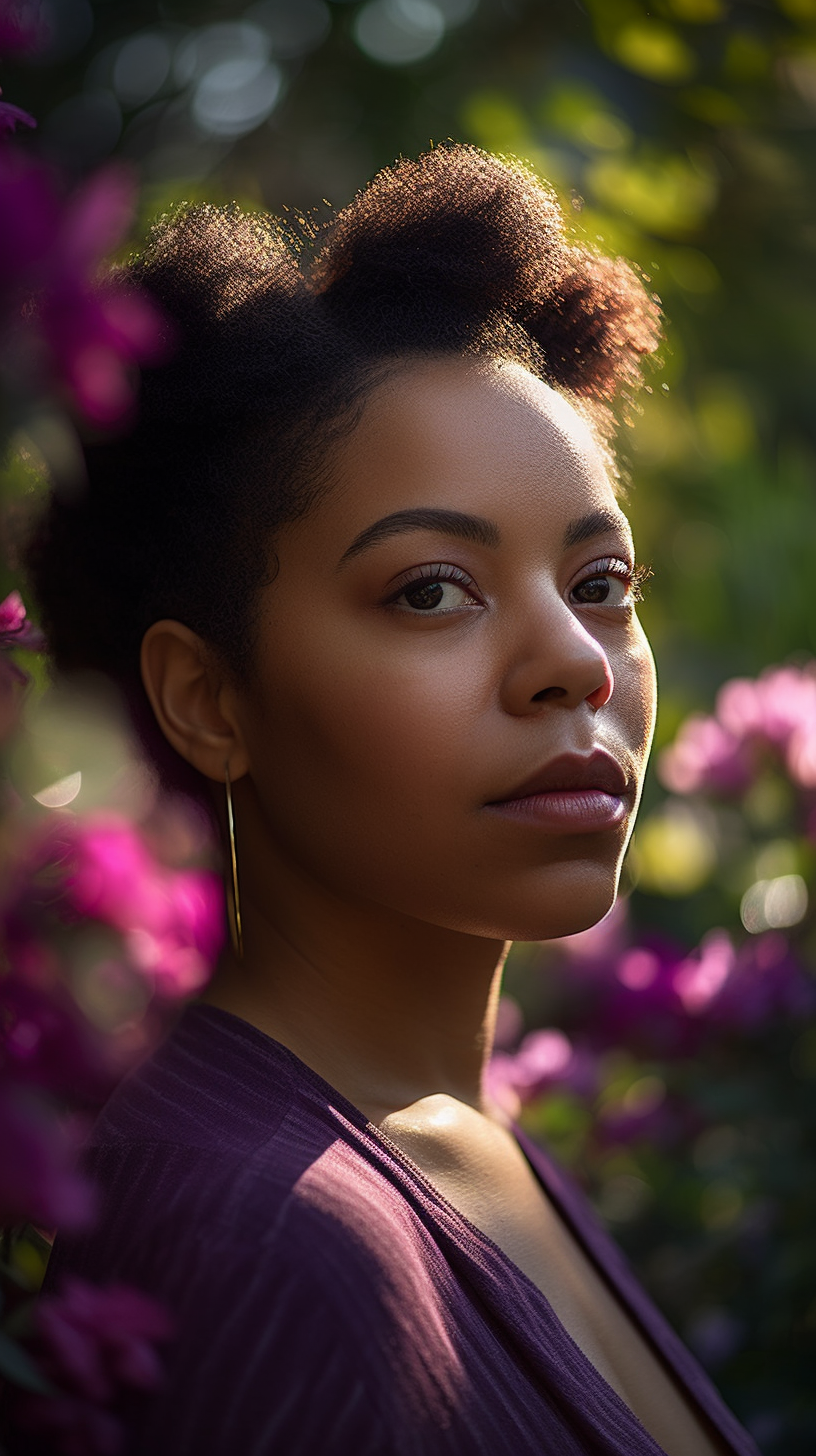 Sunlit Allure: A Stunning Portrait with a Canon 5D Mark IV