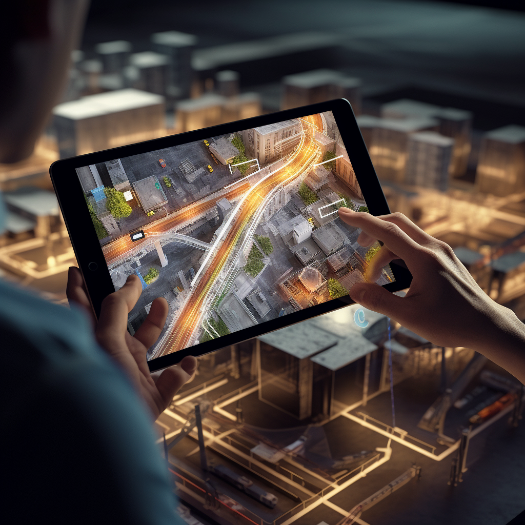 Augmented Reality Mapping in Motorway Construction
