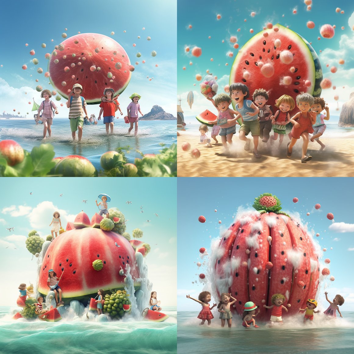 A Surrealistic, Ultra-Detailed Rendering Journey