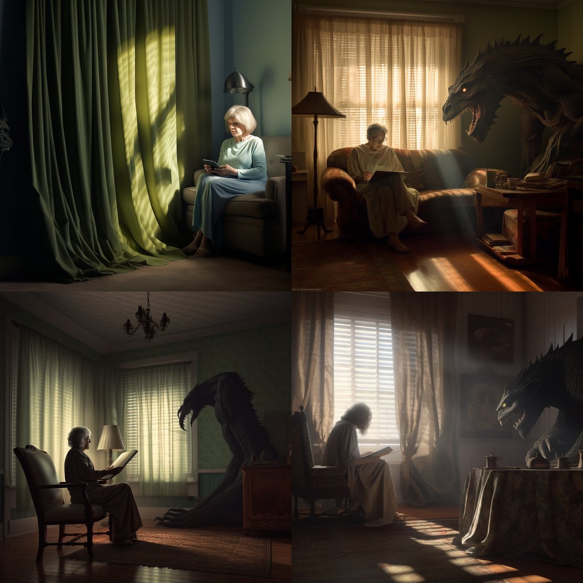 Subtle Menace: An Unseen Presence in Tranquility