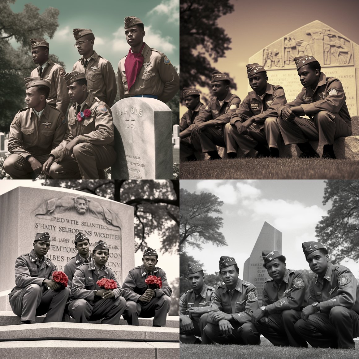 Memorial Reflections: Tuskegee Airmen at Arlington Cemetery Prompt ...
