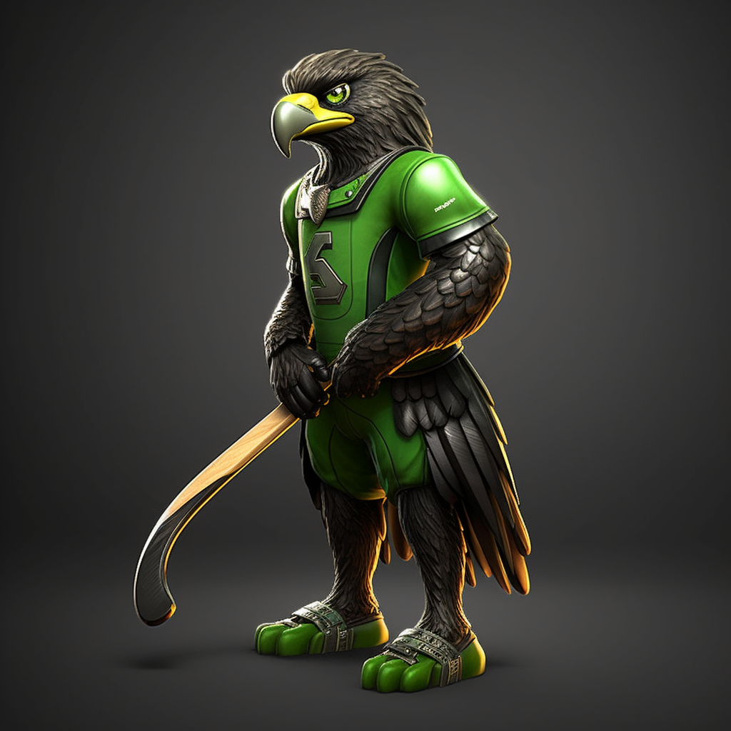 Hawk Mascot's Hockey Showdown Midway