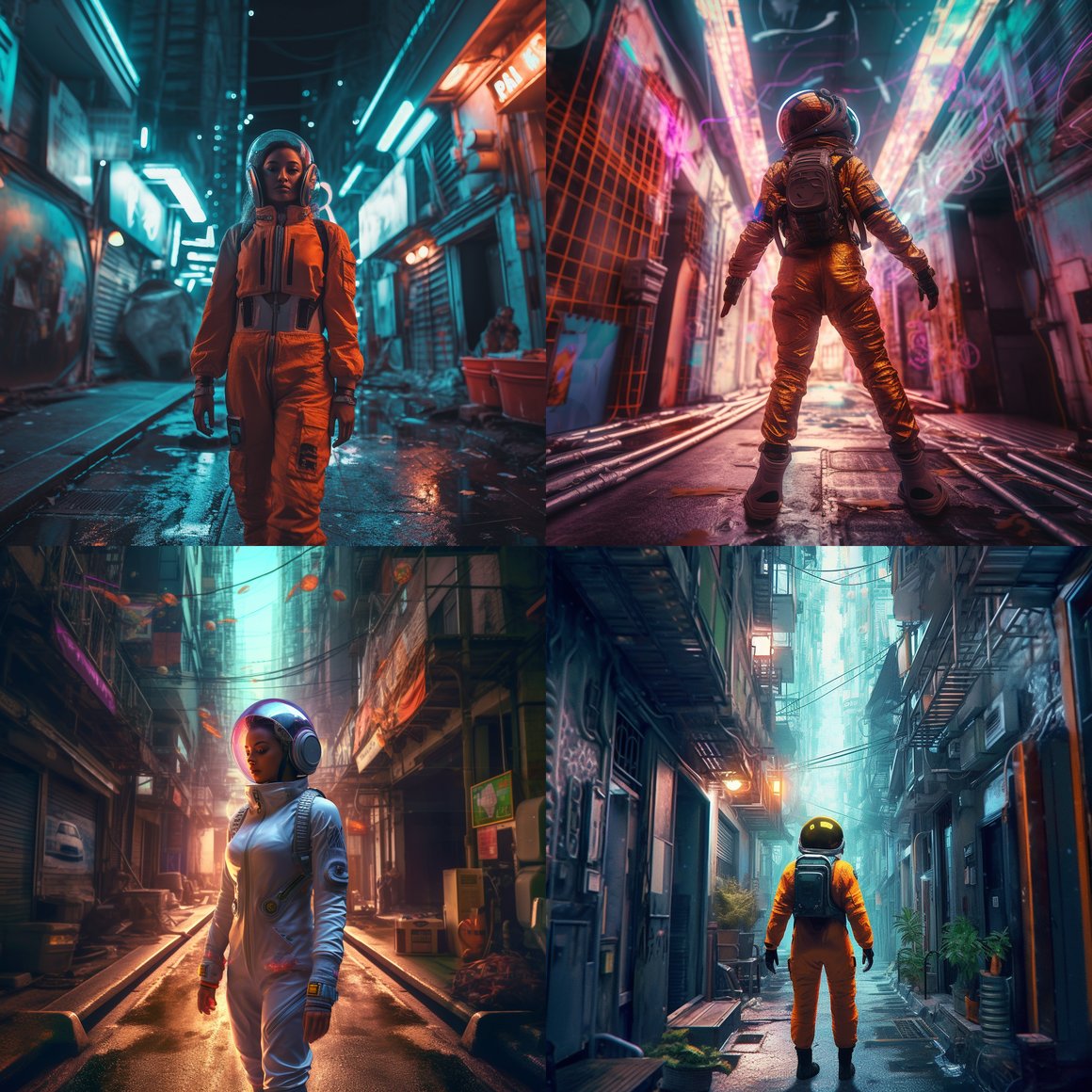 Neon Odyssey: Majestic Stellar Voyage!