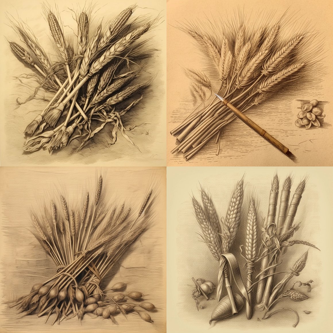 Harvest Time in the Victorian Era