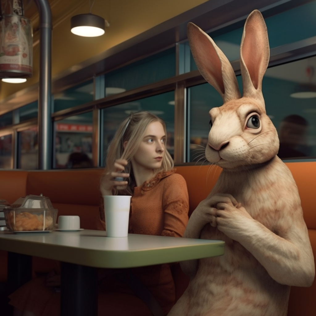 A Hyperrealistic Adventure with a Giant Rabbit Prompt | NeoPrompt