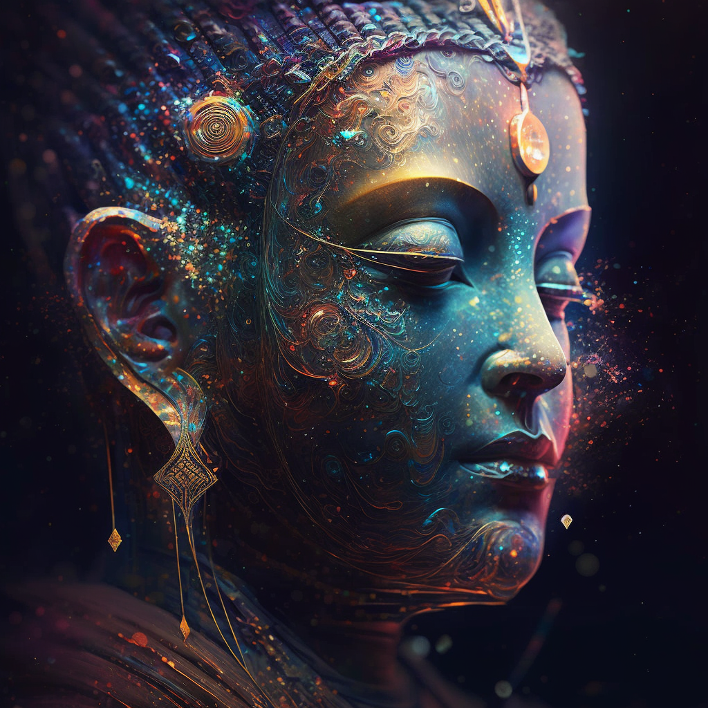 A Surreal Divine Journey Through High-Definition AI Technology