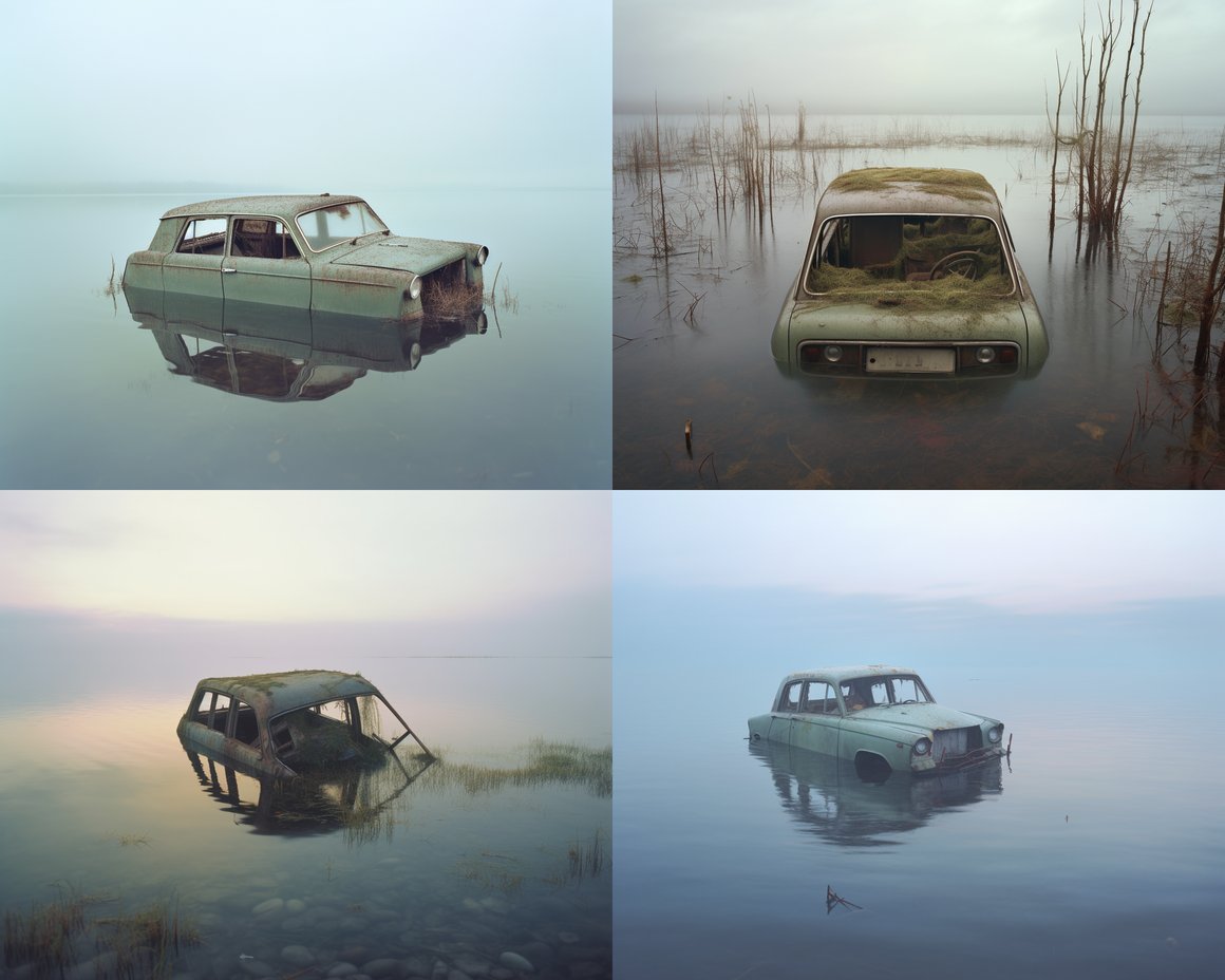 Submerged Emotions: A Photorealistic Odyssey