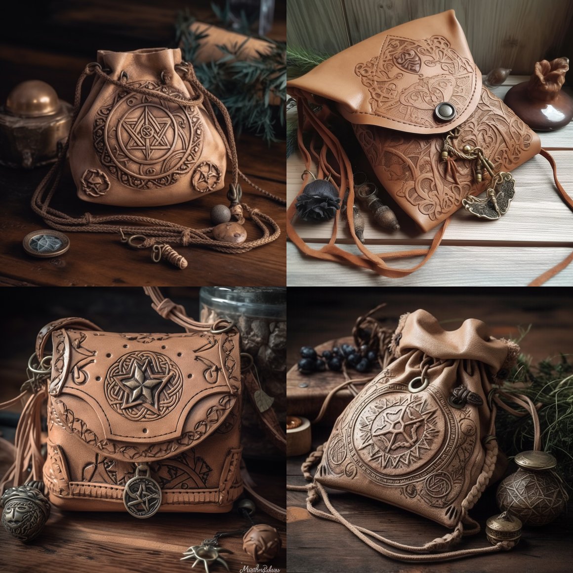 Halfway Update: Crafting the Alchemist Witch-Inspired Purse