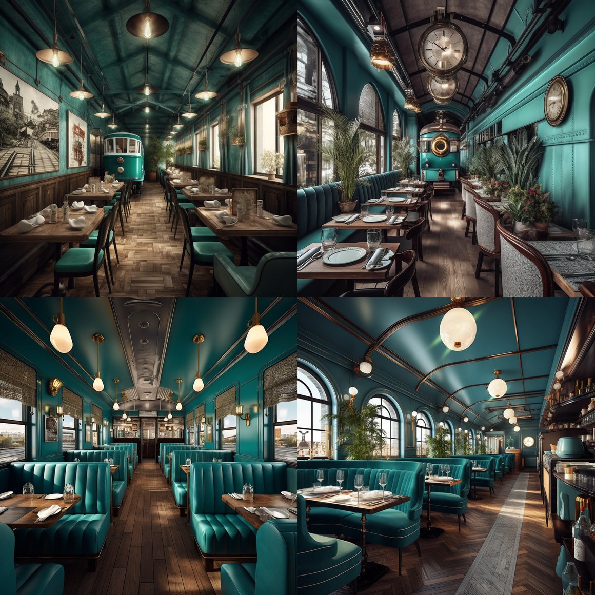 Classic Railway-Themed Restaurant Mid-Journey Review
