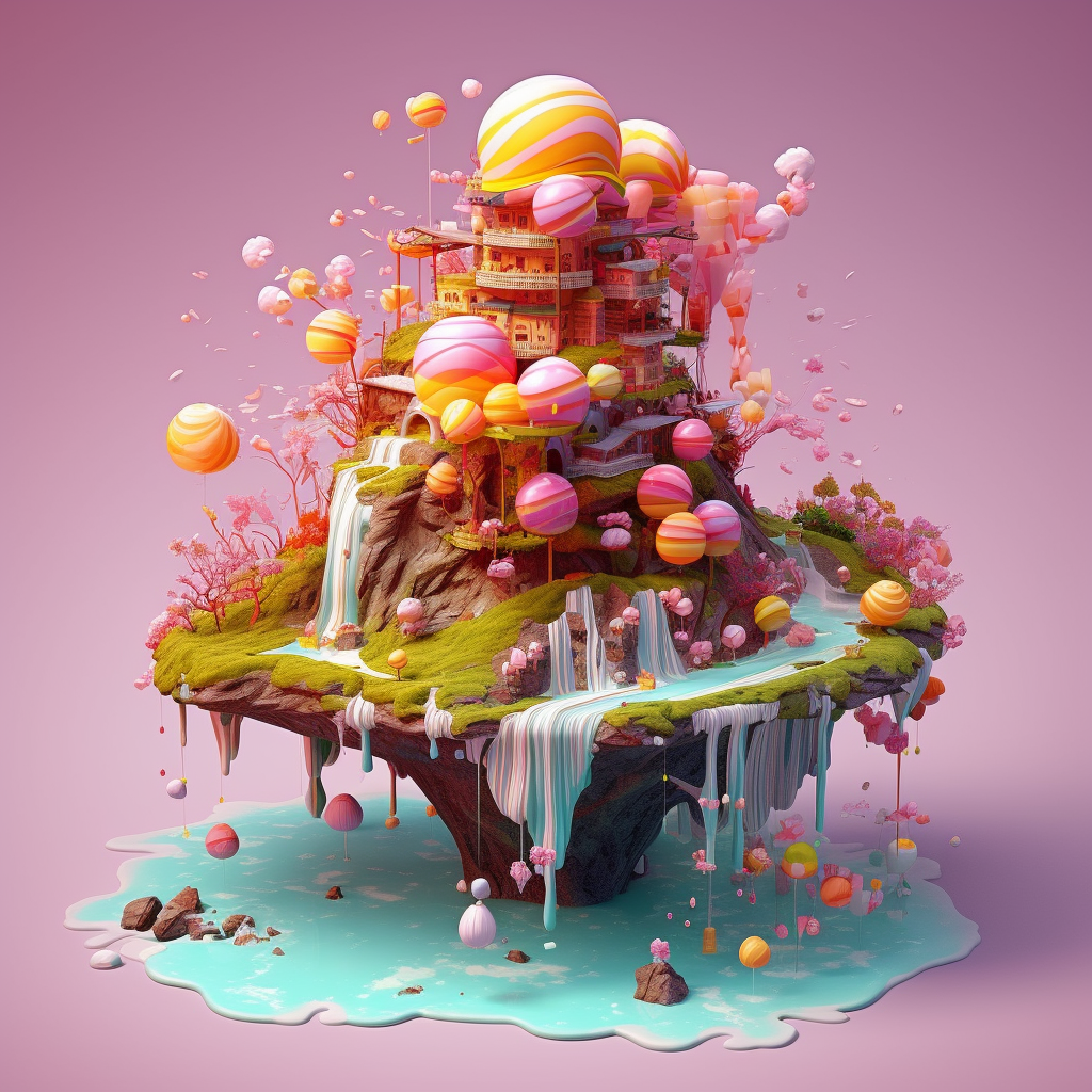 Sugar Rush: The Sweet Waterfall Island Adventure