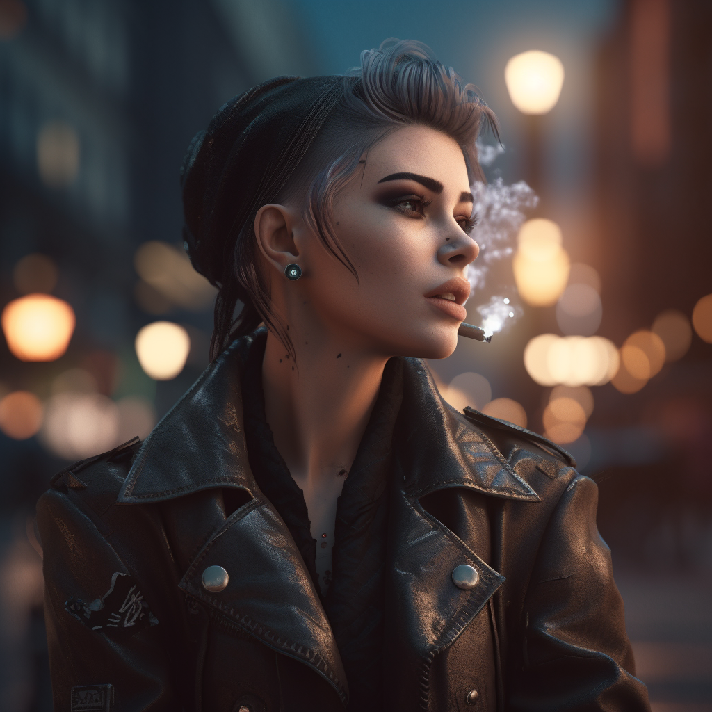 Neo-Noir Voyage: A Steampunk Odyssey