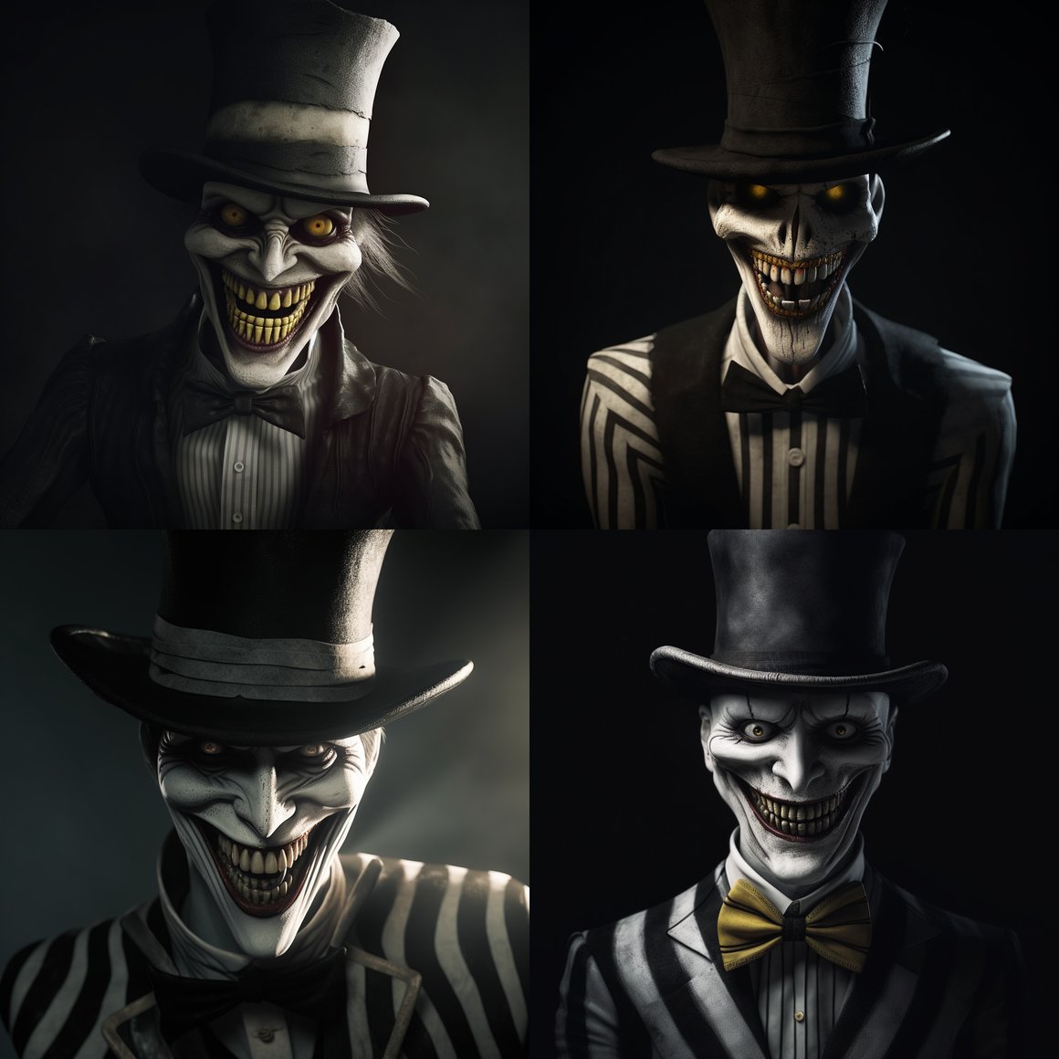Chilling Encounter: Striped Phantom in HD