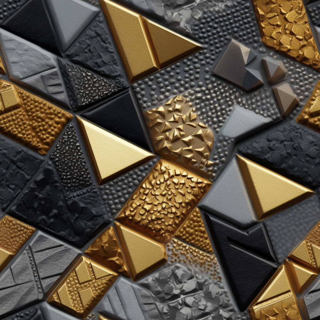 Detailed Design Blueprint for Mixed-Metal Rubber Tile