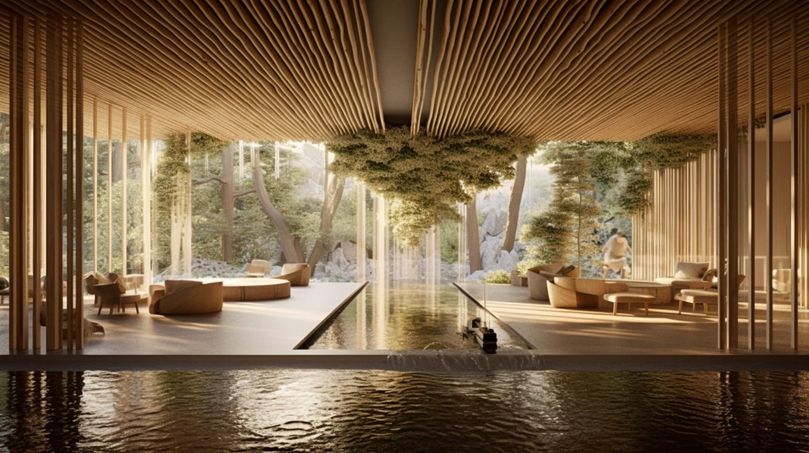 Harmonious Fusion: Kengo Kuma's Eco-Friendly Modern Design