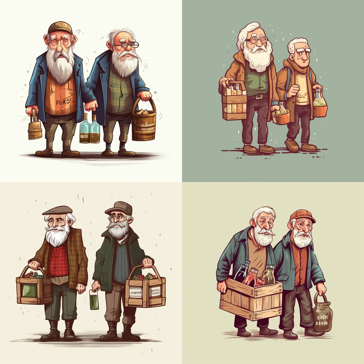 A Tale of Two Elders and Their Empty Bottles