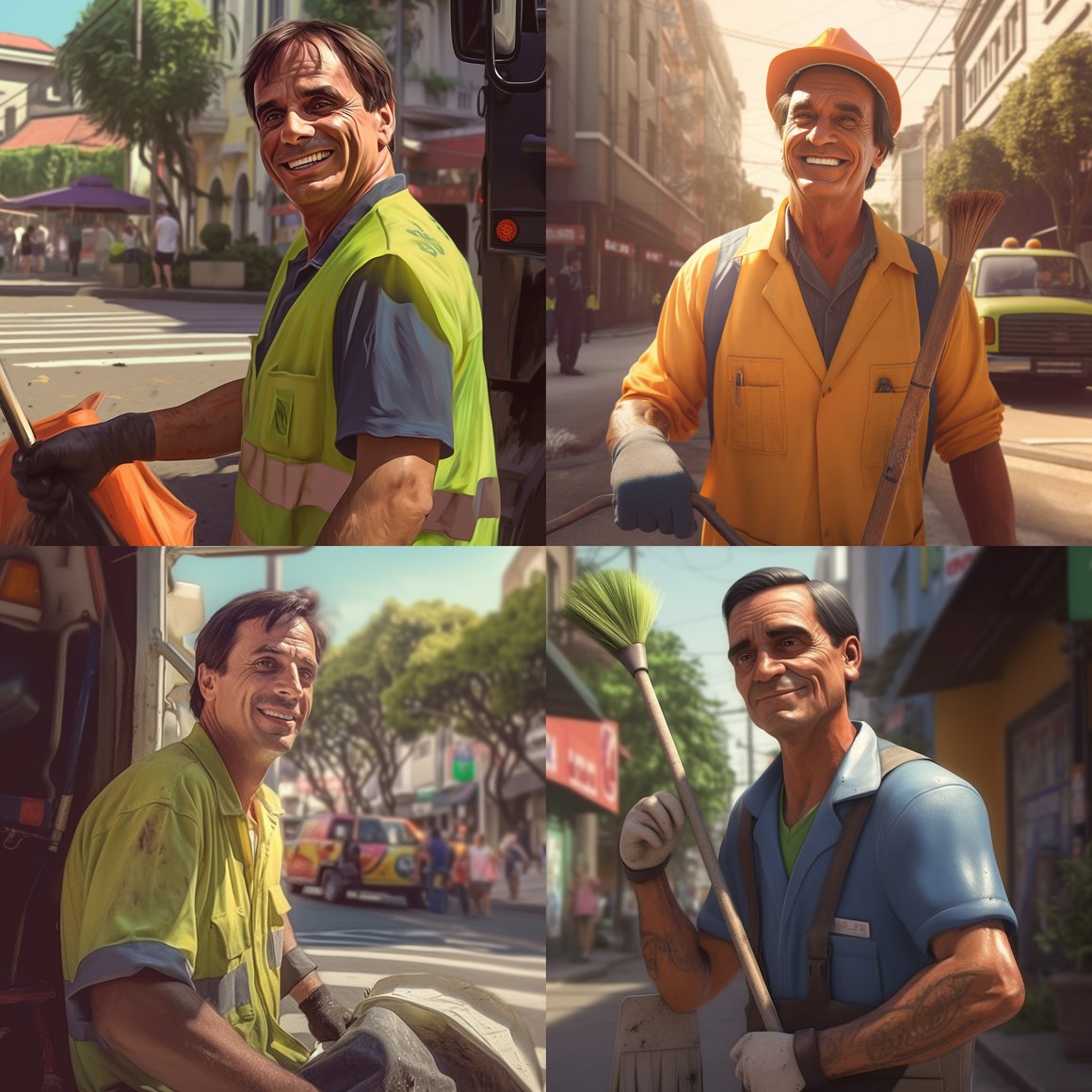 A Sweeper's Day Off in 4K HD