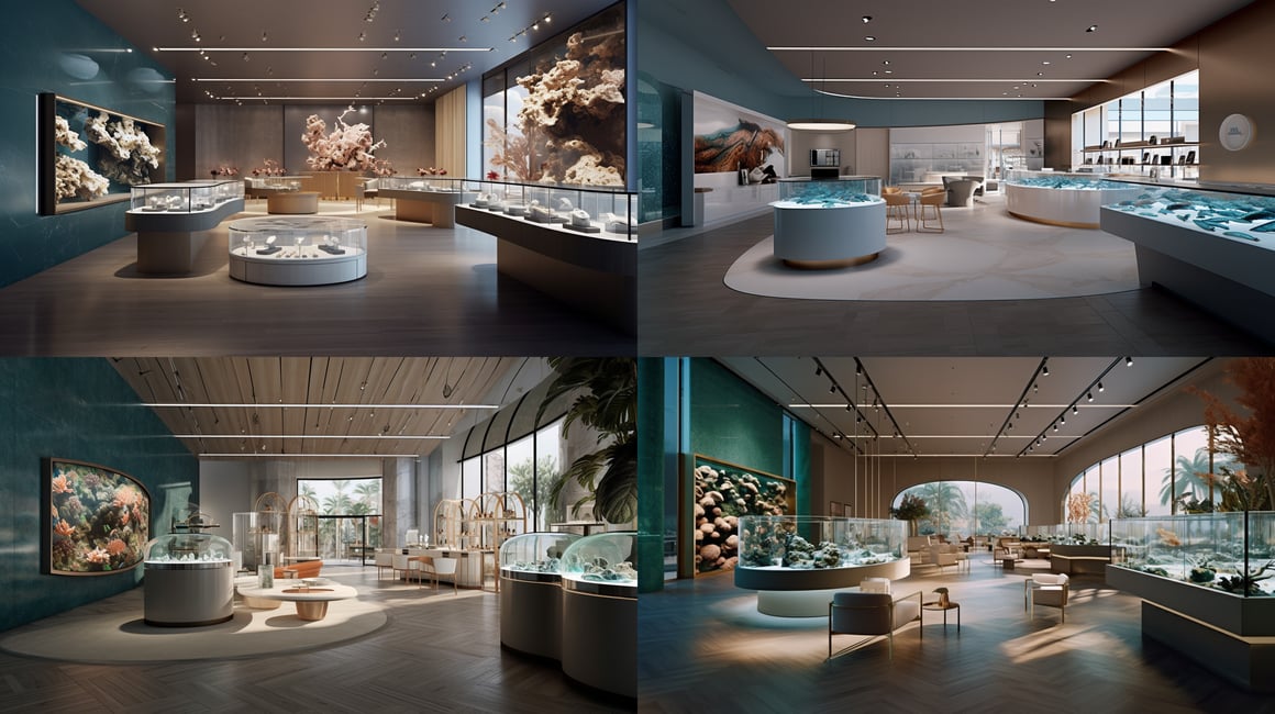 Bohemian Luxury Retail Store Design Concept