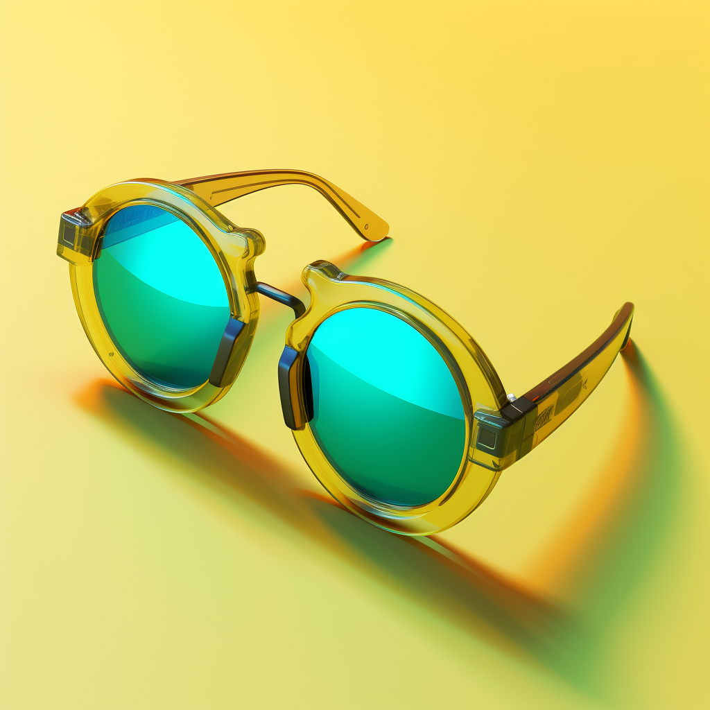 Retro-futuristic Sunscape Journey