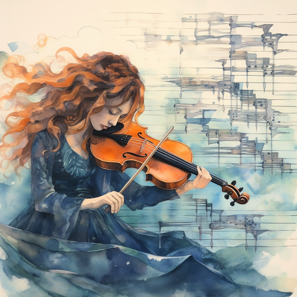 Harmonious Voyage: A Watercolor Journey