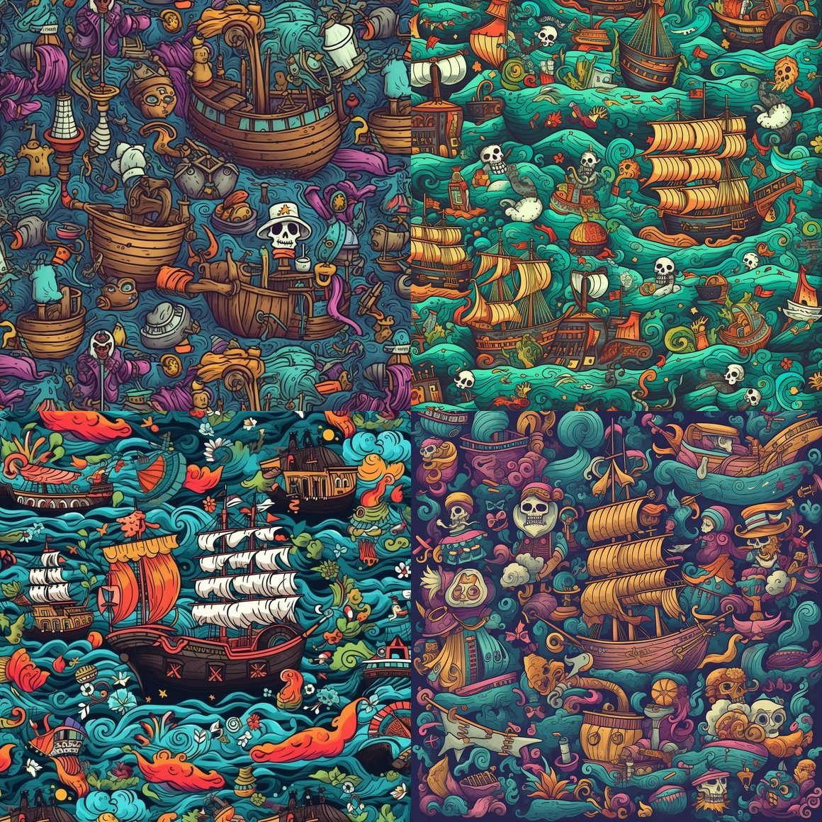 Navigating the Vibrant Sea: A Pirate's Mid-Journey