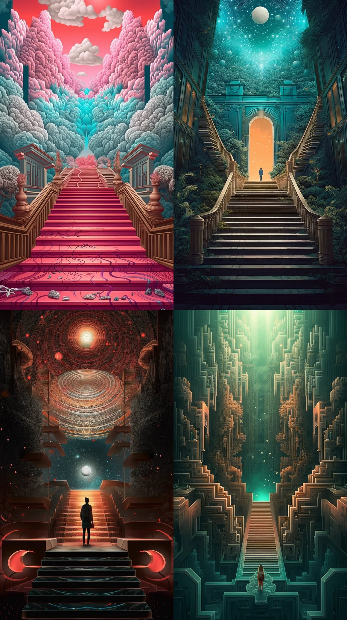 Harmonious Cosmos: An Algorithmic Binary Symphony in Space