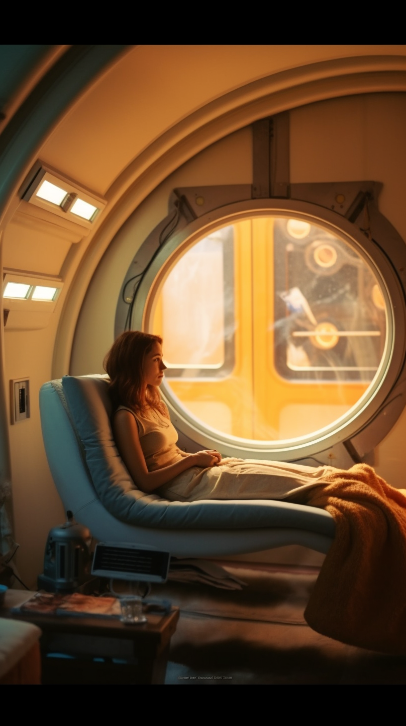 Retrofuturistic Voyager: An Intimate Glimpse