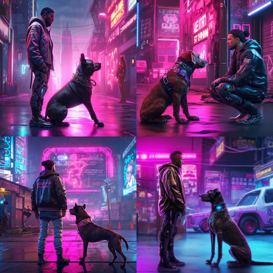 Neon Connection: A Cyberpunk Odyssey