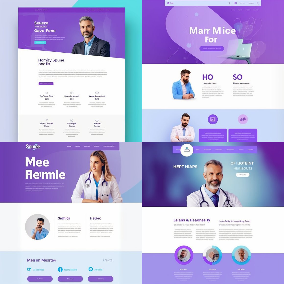 Healthcare Consultancy Midway Modern Webpage Design