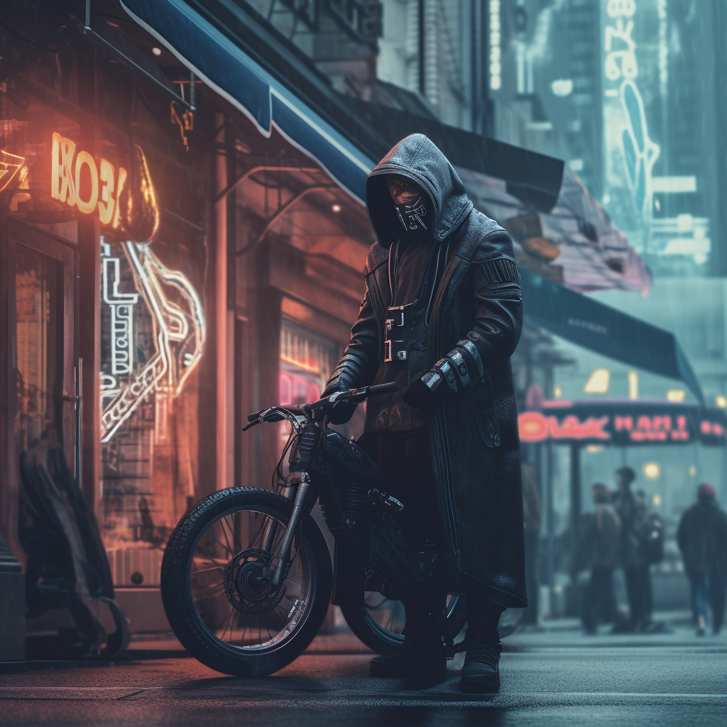 Neon Rider: Downtown Descent