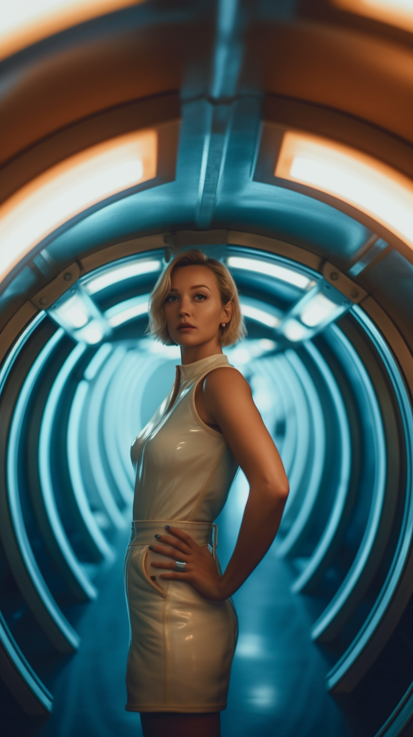 Retro-Futuristic Space Odyssey: A Candid Voyage