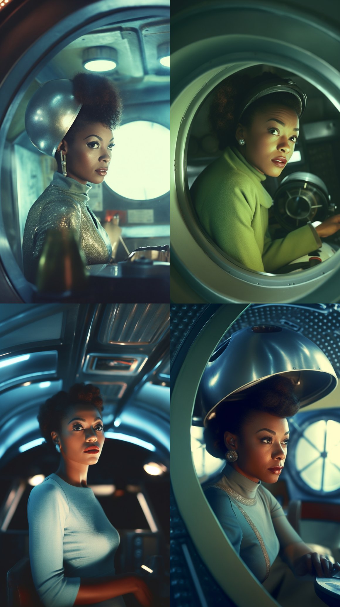 Retro-Futurism Snapshot: Mechanic on a Space Voyage