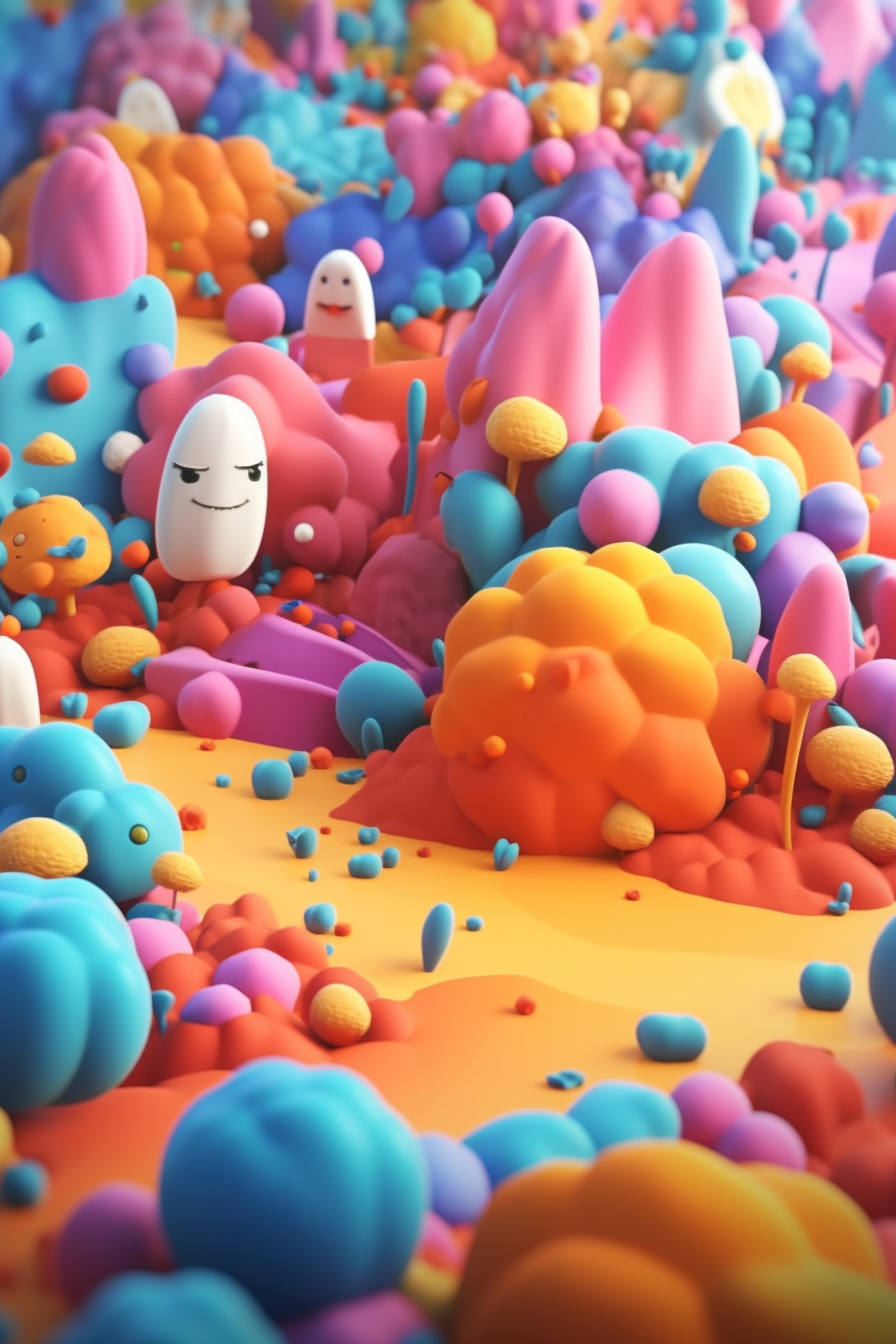 A Trending Unreal Engine 5 3D Cartoon Artwork in 8K Resolution