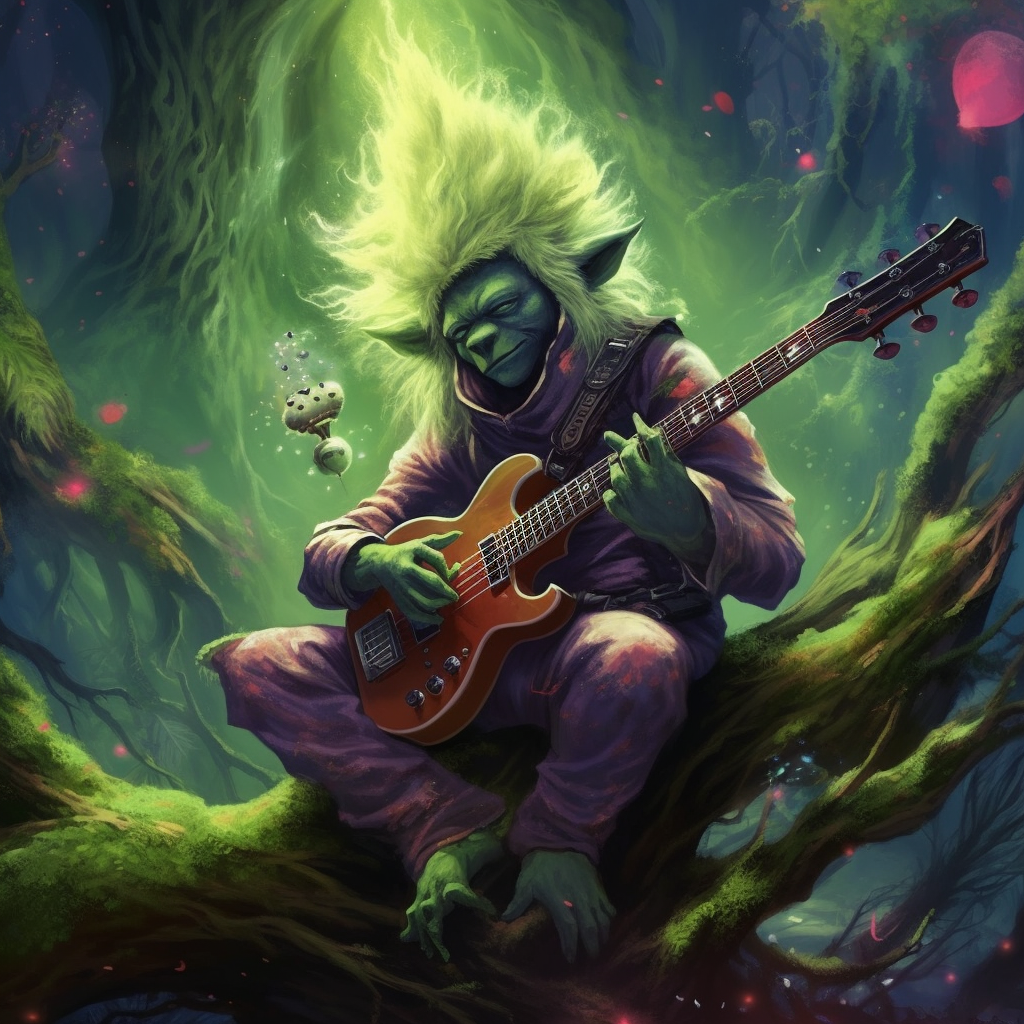 Chronicles of the Cosmic Bard: A Psychedelic Journey