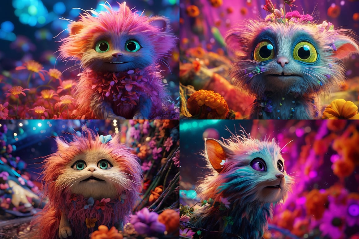 A Tim Burton Inspired Photorealistic Journey