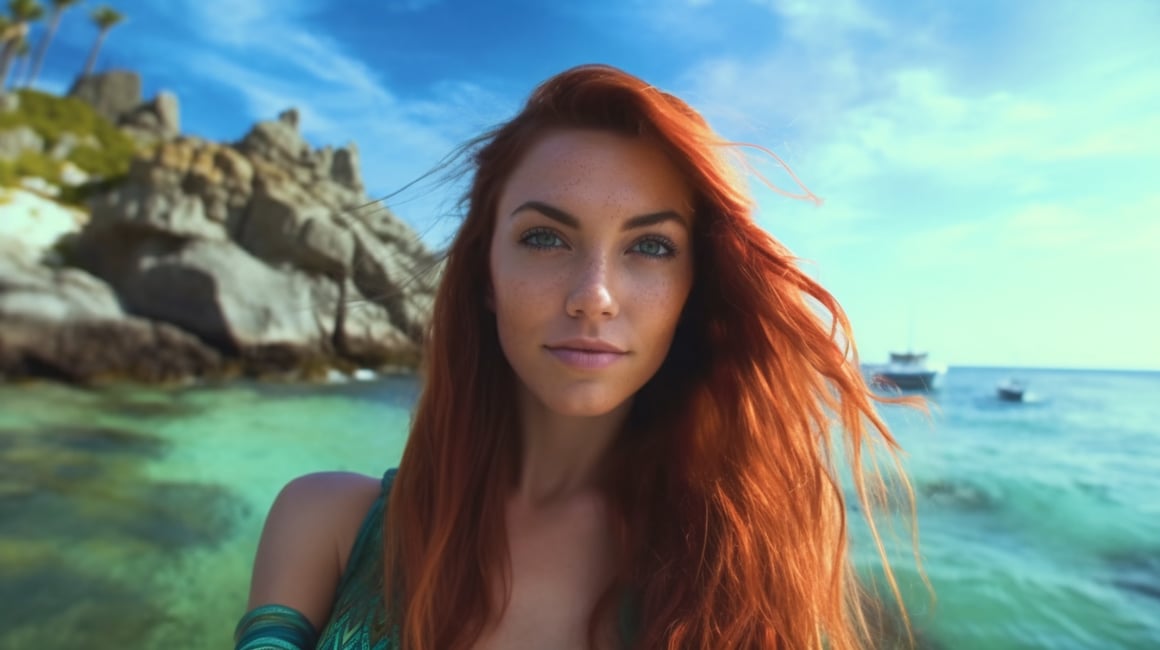 Ariel's Mid-Journey Selfie in Cinematic 8K