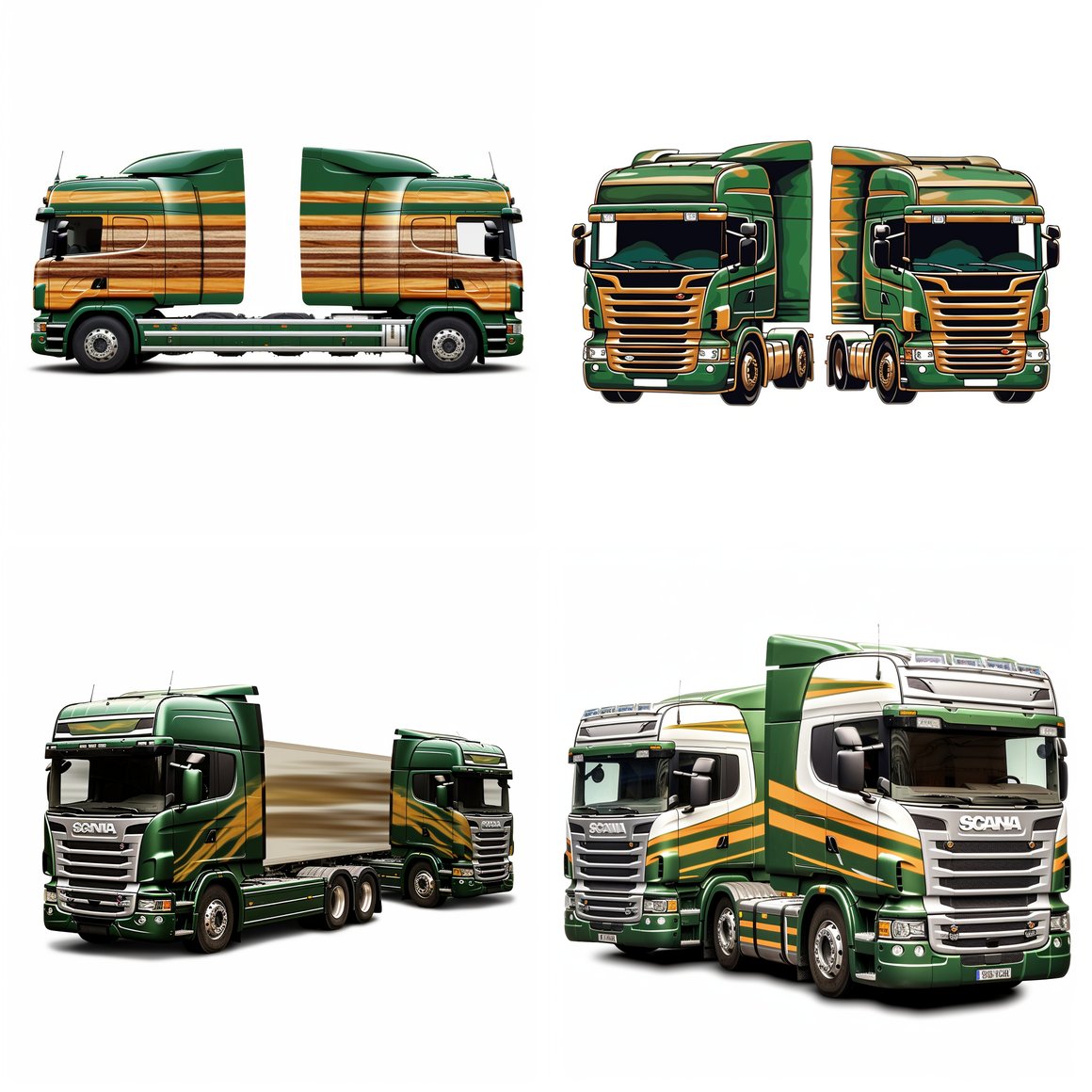 Halfway Update on Scania Decals Installation