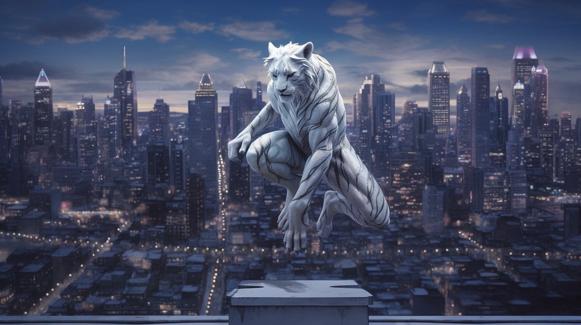 Midnight Acrobat: Catwoman's City Vista
